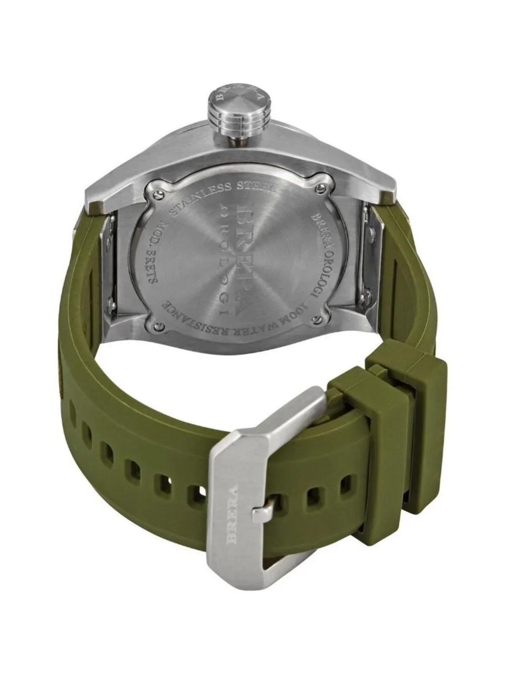 NWT Brera Orologi Eterno Solotempo Quartz Green Dial Men's Watch